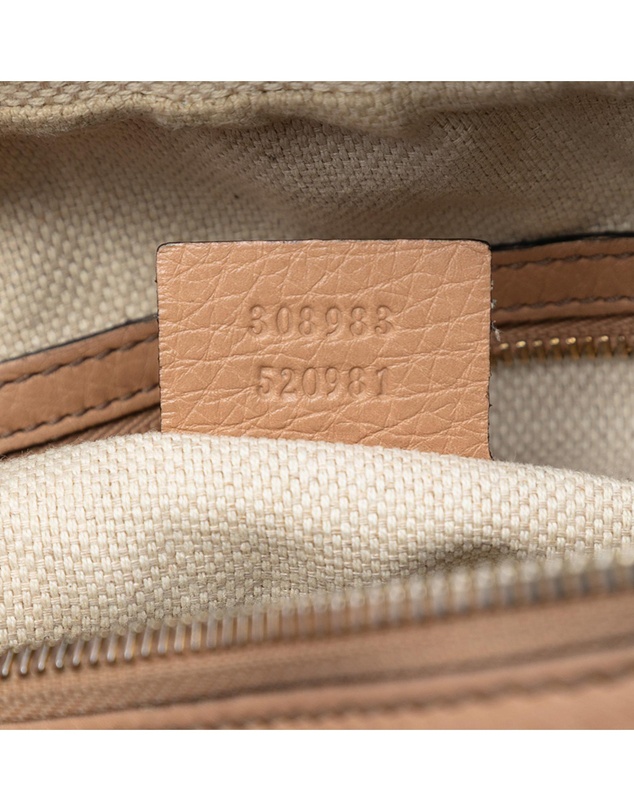 Pre-Loved by Azura Reborn - Pre-Loved Pebbled Leather Soho Chain Zip Shoulder Bag