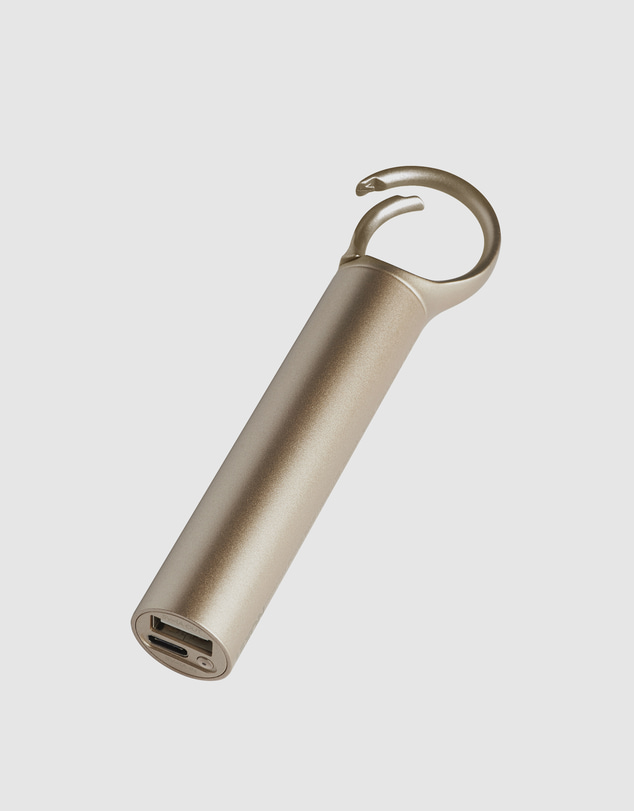 Lexon - Lexon Nomaday 3000 Mah Power Bank With Clip - Gold