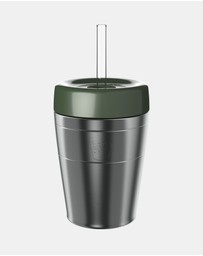 KeepCup - Helix Cold Cup 12oz Reusable Coffee Cup with Straw