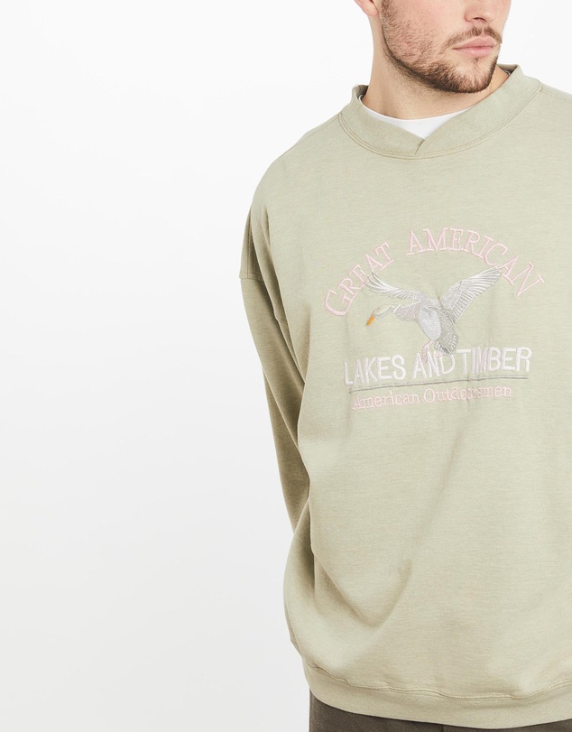 Vintage by The Real Deal - Pre Loved - Vintage Great American Lakes And Timber Sweatshirt
