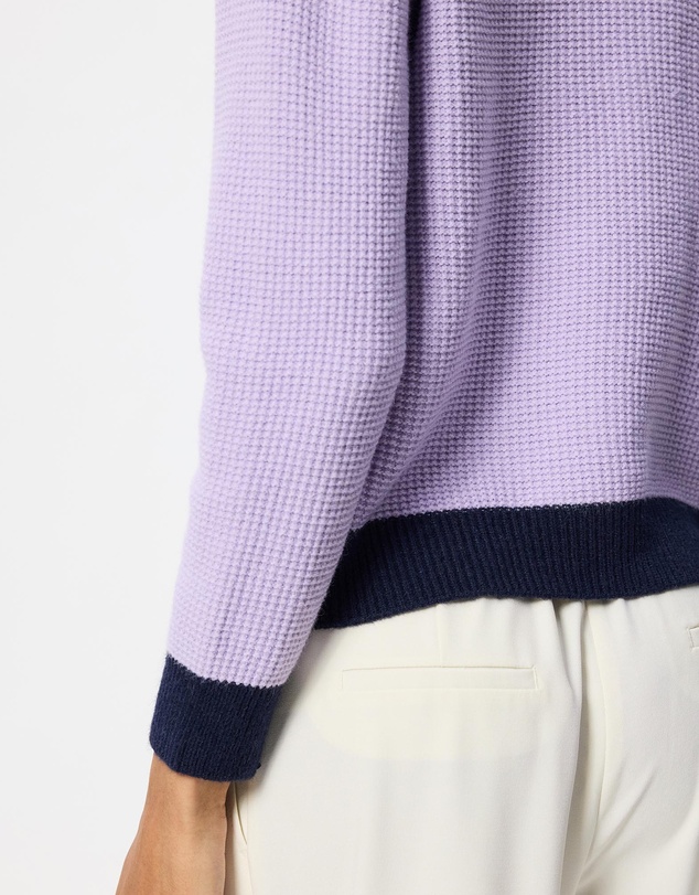 Mossée - Sybil Colour Block Knit Cardigan