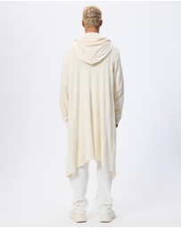 Surrounded By Ghosts - The Aikinite Hooded Rib Knit Cardigan