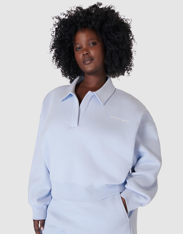 Sweaty Betty - Elevated Collared Sweatshirt