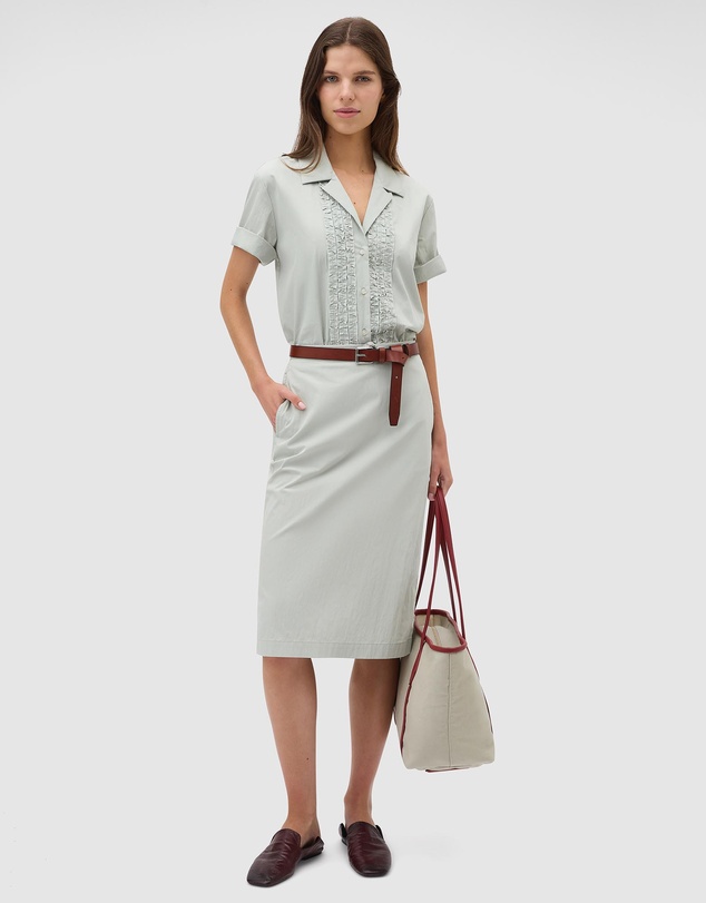 Oroton - Posy Ruffle Shirt