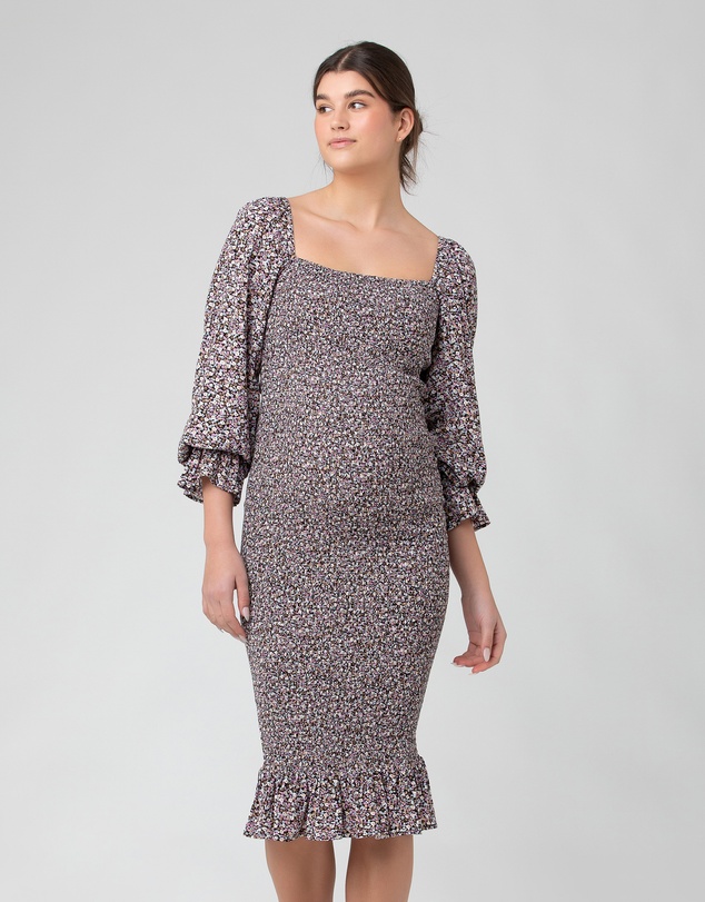 Ripe Maternity - Willow Shirred Dress