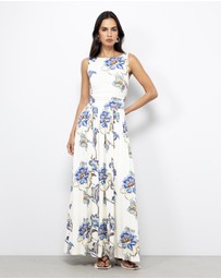 AERE - Elysia Jersey Midi Dress