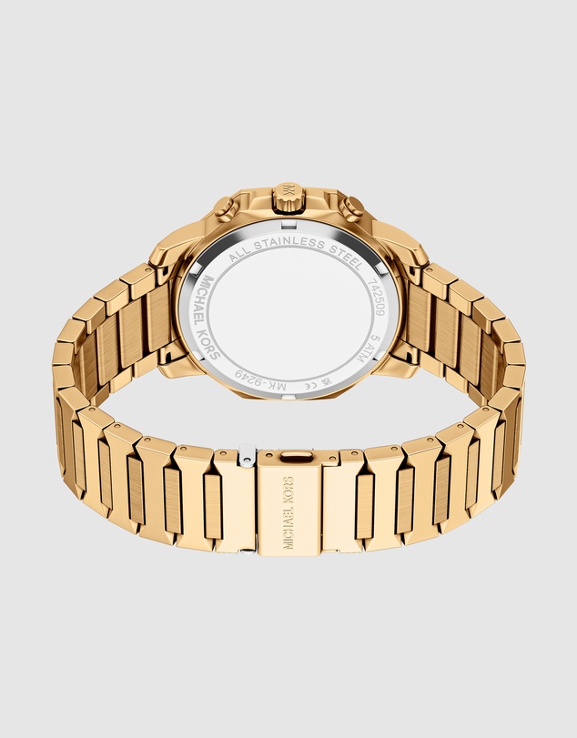 Michael Kors - Prescott Gold Tone Chronograph Watch