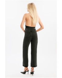 Bardot - Elviria Halter Satin Bodysuit