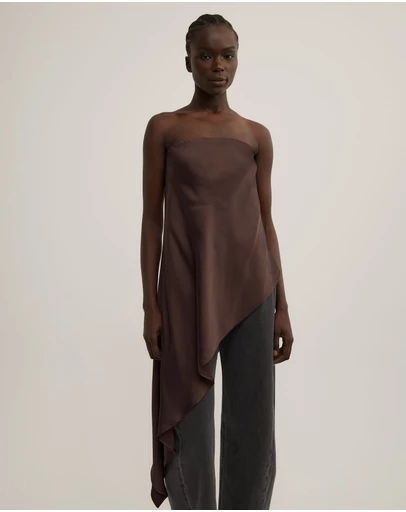 Witchery - Asymmetric Strapless Top