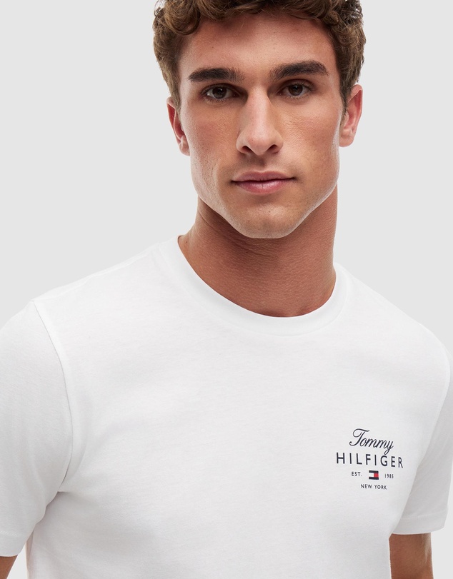 Tommy Hilfiger - Logo Jersey Crew Neck T-Shirt