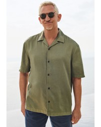 NEXT - Tencel™ Lyocell Short Sleeve Shirt with Cuban Collar