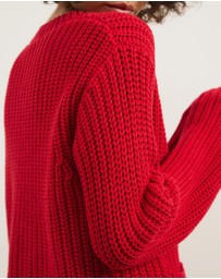 Atmos&Here - Gracie Chunky Knit Cardigan