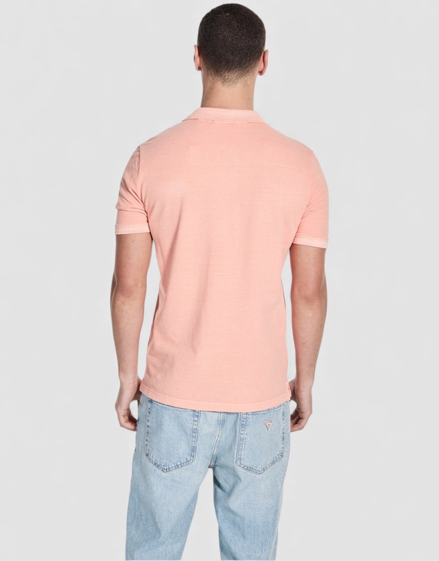 GUESS - Eco Washed Polo Shirt