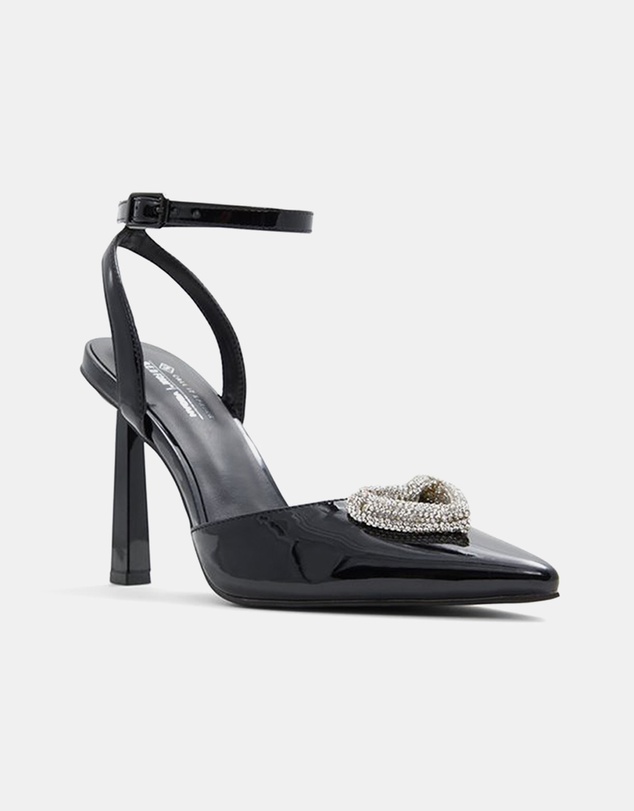 Call It Spring - Angellina Heart Ankle Strap Pump Heels