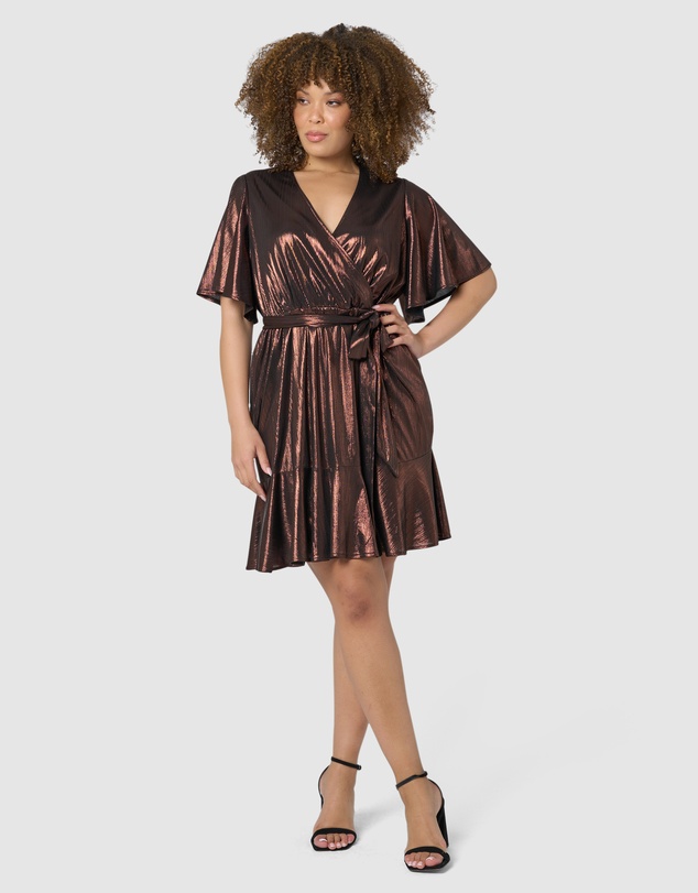 Pink Dusk by Curve Project - I Got You Mini Dress