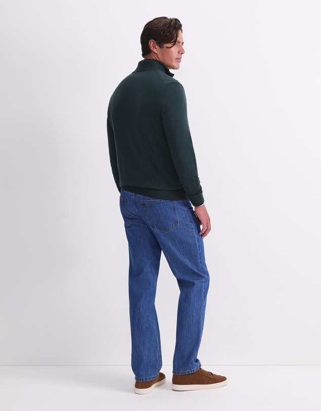 Sportscraft - Merino Quarter Zip Knit
