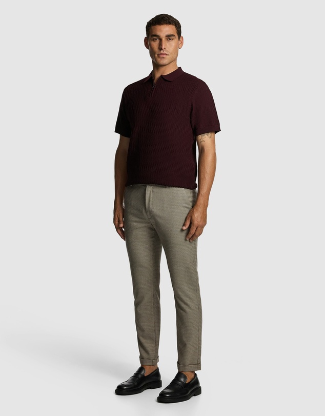 yd. - Wesley Knitted Polo Shirt