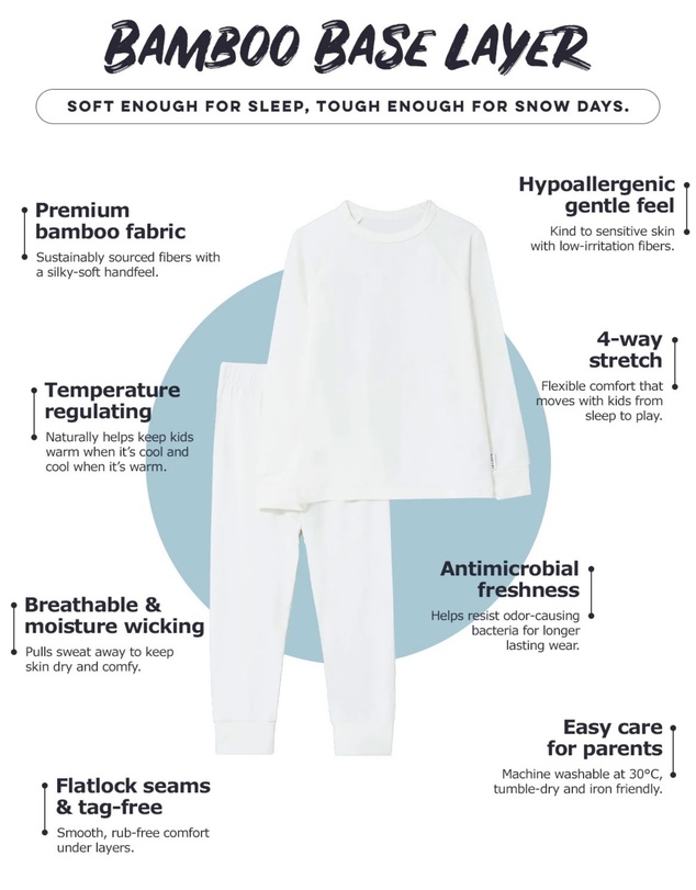Roarsome - Bamboo Base Layer