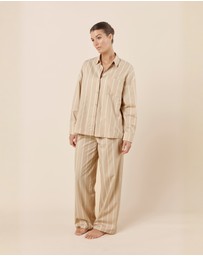Gingerlilly - Chloe Cotton Striped PJ Set