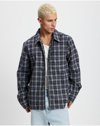 X-Large - 91 LS Zip Shirt