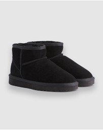 AusWooli Ugg Boots - Bondi Short Sheepskin Ankle Boot