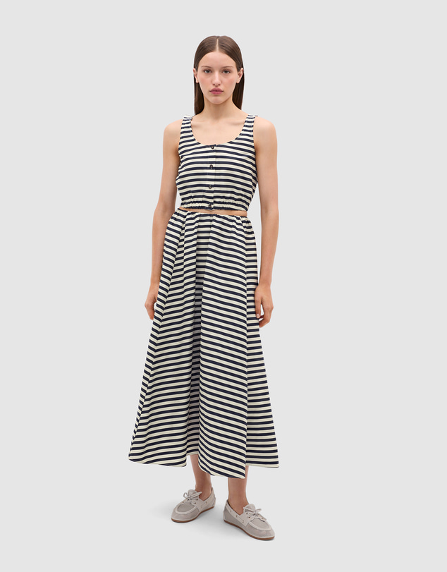Seed Heritage - Stripe Cropped Top