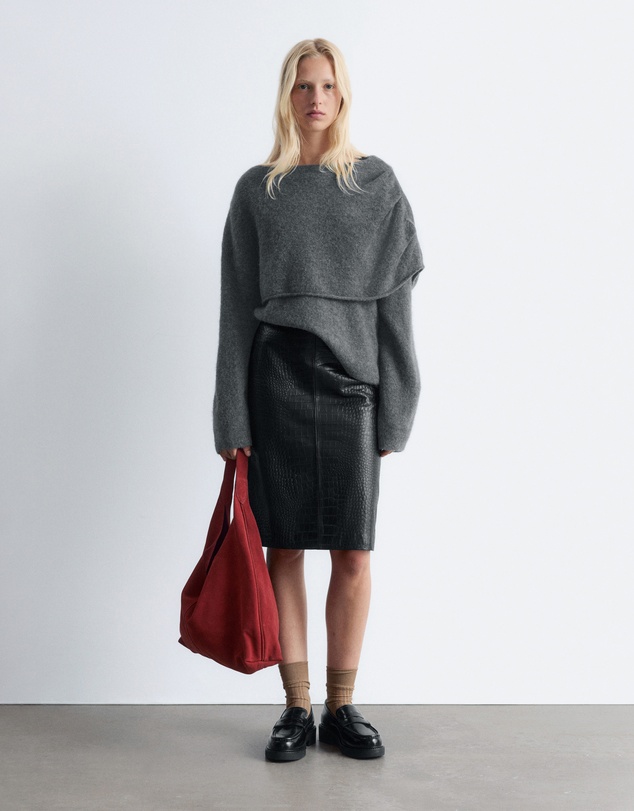 & Other Stories - Knitted Cape Sweater