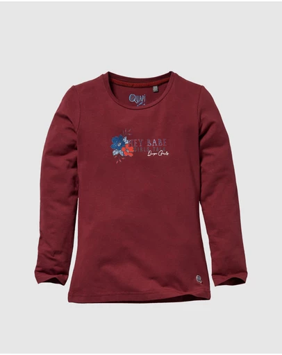 Quapi - Katia Long Sleeve T-Shirt - Kids-Teens