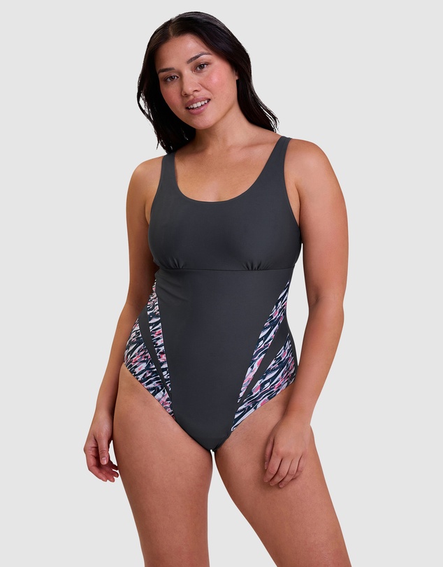 Sans Complexe - Bondi Beach Sporty One-Piece Swimsuit with Bust Support