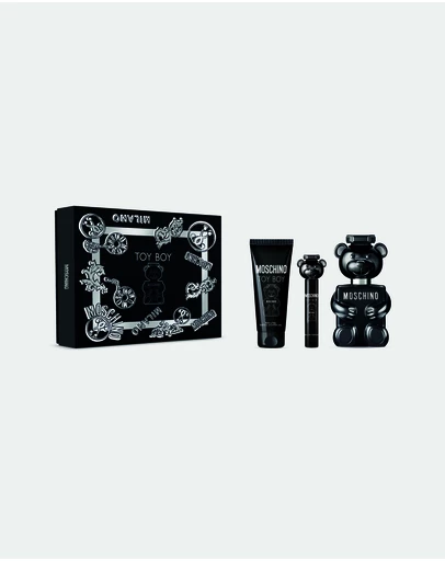 LOVE MOSCHINO - Toy Boy EDP Gift Set 100ml + Bath & Shower Gel 100ml + 10ml Travel Spray