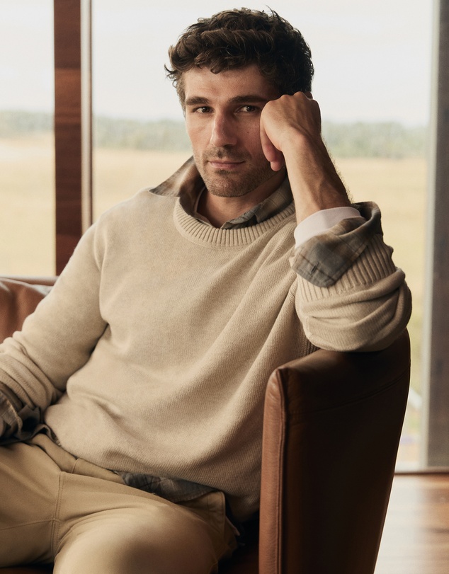 Country Road - Australian Good Earth Cotton Crew Neck Knit