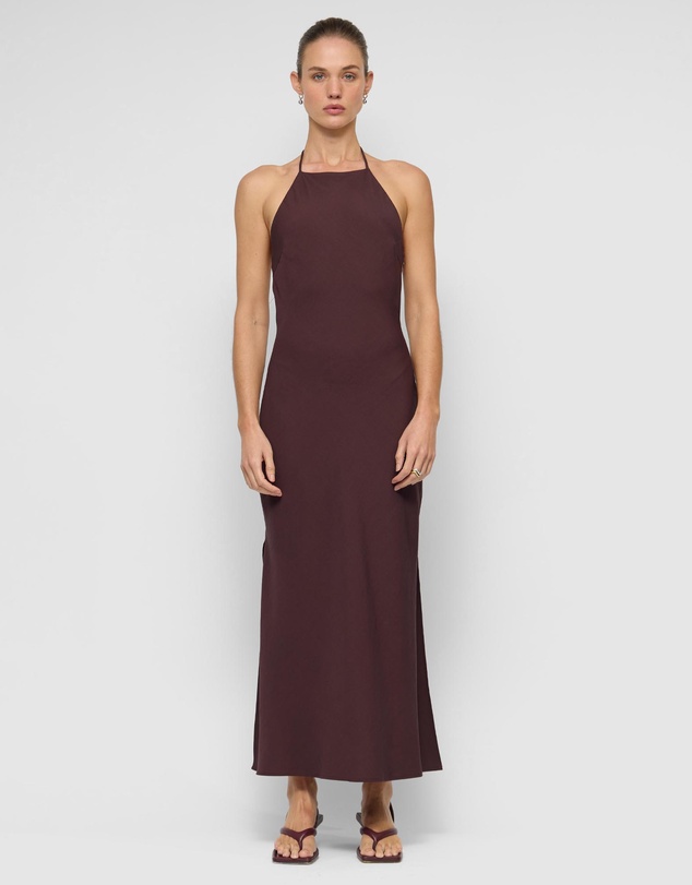 Staple the Label - Elira Halter Midi Dress