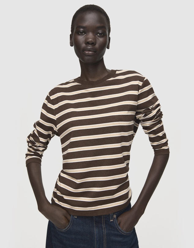 M.N.G - Long-Sleeved Striped T-Shirt