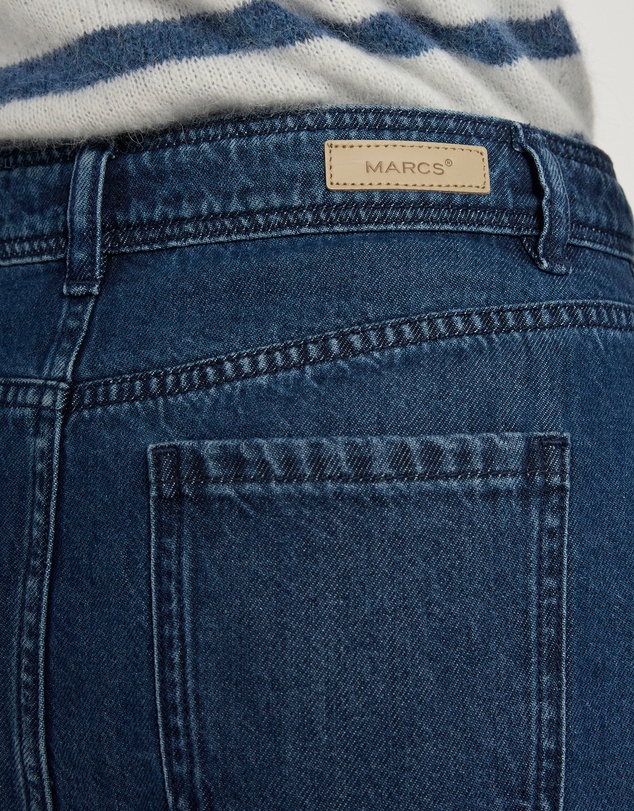 Marcs - Paolo Button Front Denim Skirt