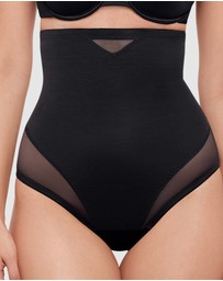 Miraclesuit Shapewear - Sexy Sheer Shaping High Waist Thong