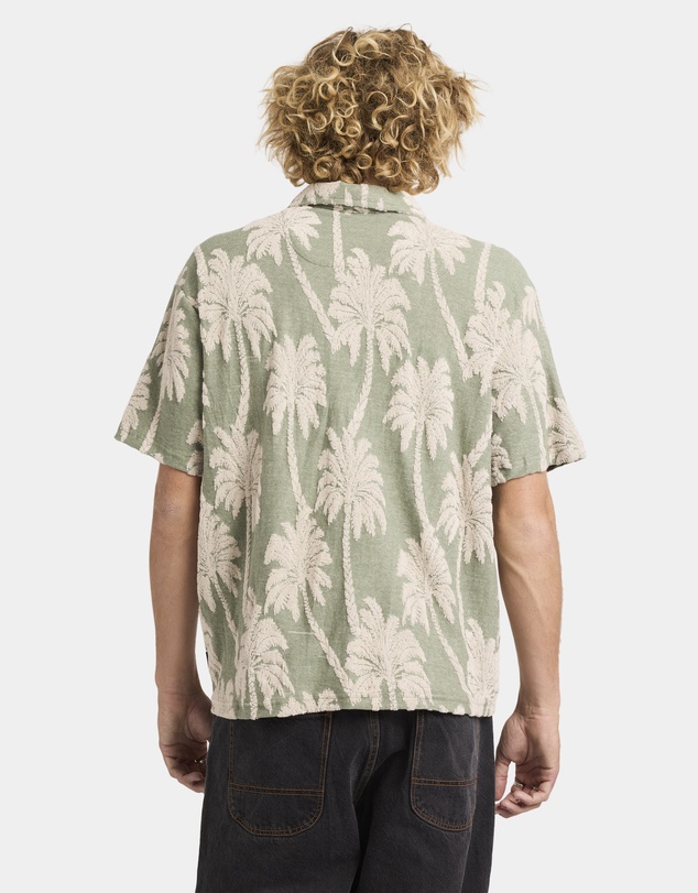 RVCA - Mens Palm Fall Short Sleeve Shirt
