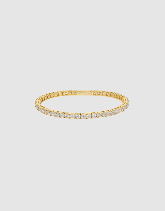 Georgini - Selena 3mm Tennis Bracelet Gold Small 16.5cm