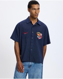 Thrills - Total Service Cropped Short Sleeve Work Shirt
