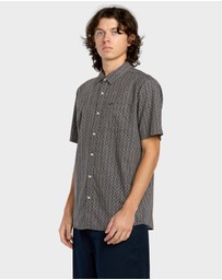 Volcom - Mens Scaller Stone Woves Short Sleeve Shirt
