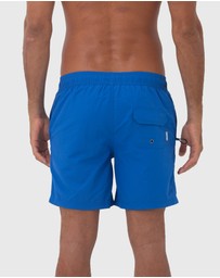 Coast Clothing - Blue Swim Shorts