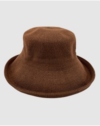 Jacaru - Jacaru 1506 Knitted Bucket Hat - Large Brim