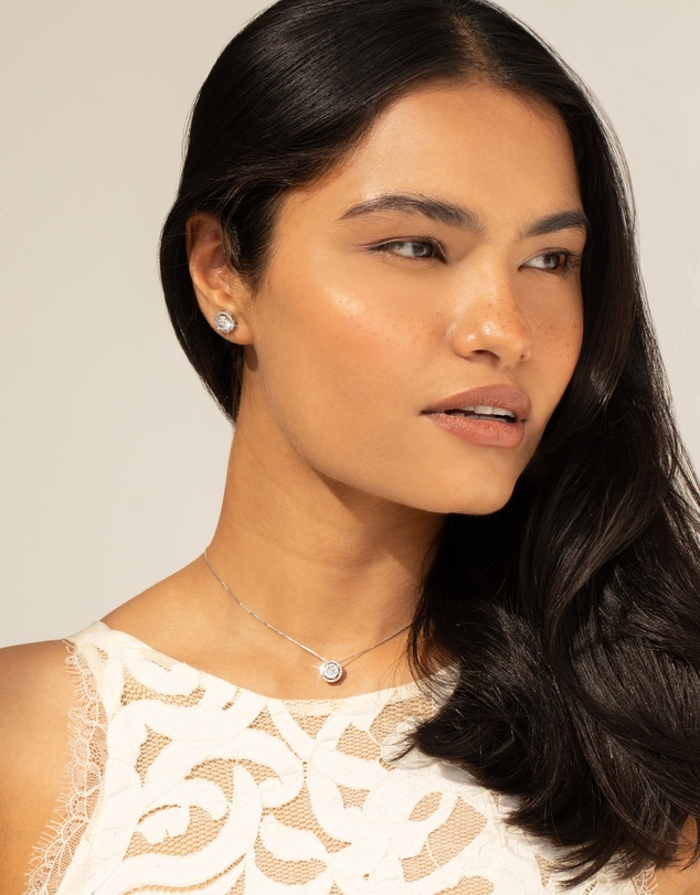 Mestige - Harlow Round Set - Silver Plated
