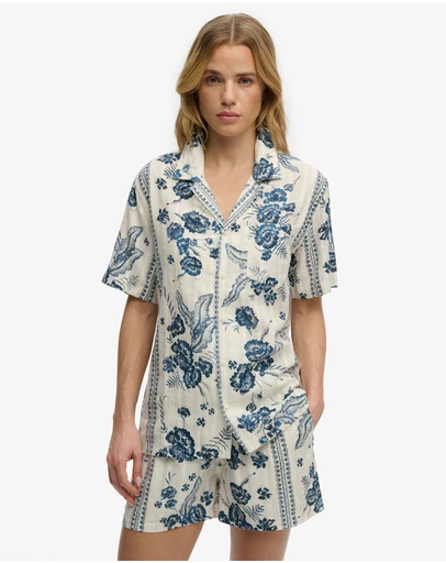 Superdry - Beach Printed Short Sleeve Shirt