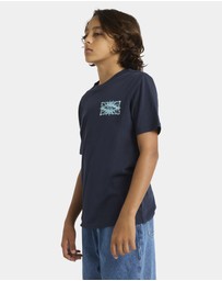 Quiksilver - Boys 8 to 16 Starfish Stamp T-Shirt