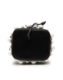 Pre-Loved by Azura Reborn - Pre-Loved Mini Leather Pearl Mon Tresor Bucket Bag