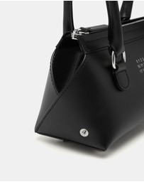 MM6 Maison Margiela - Small Leather Bowling Shoulder Bag