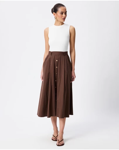 Tussah - Taylor Contrast Midi Dress