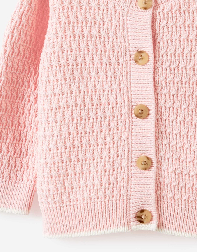 Cotton On Kids - Baby Organic Blend Knit Cardigan