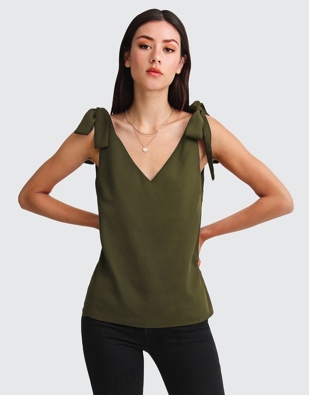 Belle & Bloom - Feel For You V-Neck Top
