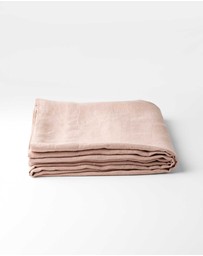 Aura Home - Emile Linen Flat Sheet